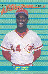 1988 Fleer All-Stars Baseball Cards    007      Eric Davis